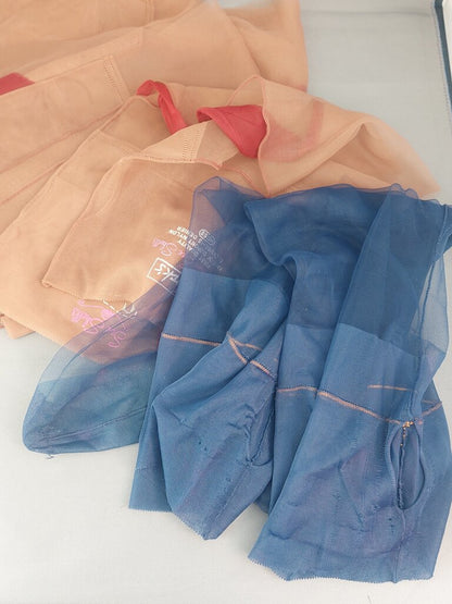 1950 Garter Stockings w. Foot Block and Back Seam Size 9 1/2 Seven Pair
