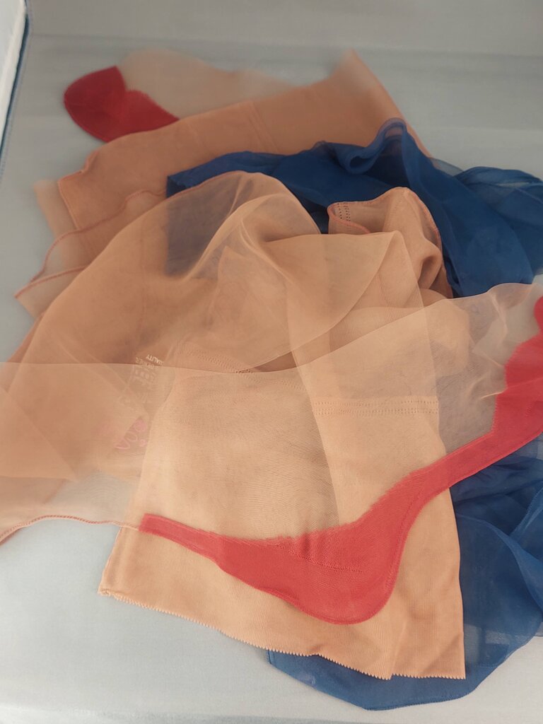 1950 Garter Stockings w. Foot Block and Back Seam Size 9 1/2 Seven Pair