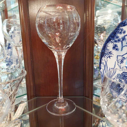 Two (2) ROYAL DOULTON Cut Crystal WINE GLASSES 4638859 Precious