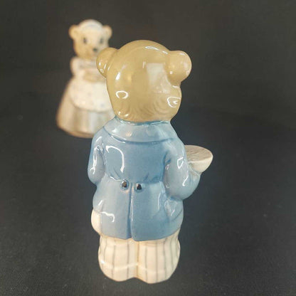 LARGE WADE Figurines Moma Bear, Poppa Bear, Baby Bear Nursery Rhyme Series
