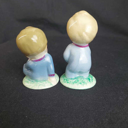 RARE WADE Nursery Rhyme Characters Blynken and Wynken (no Nod) - The URBANARY Home and Garden