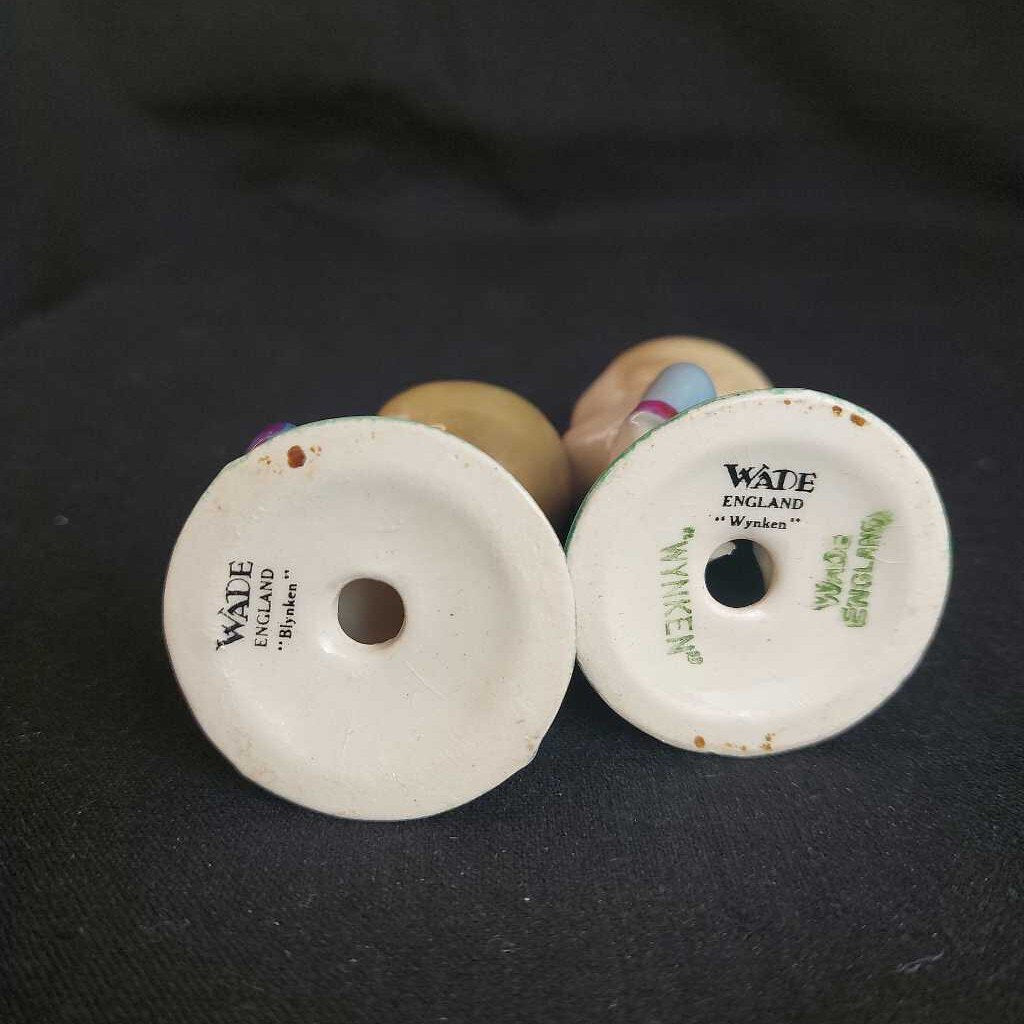 RARE WADE Nursery Rhyme Characters Blynken and Wynken (no Nod) - The URBANARY Home and Garden