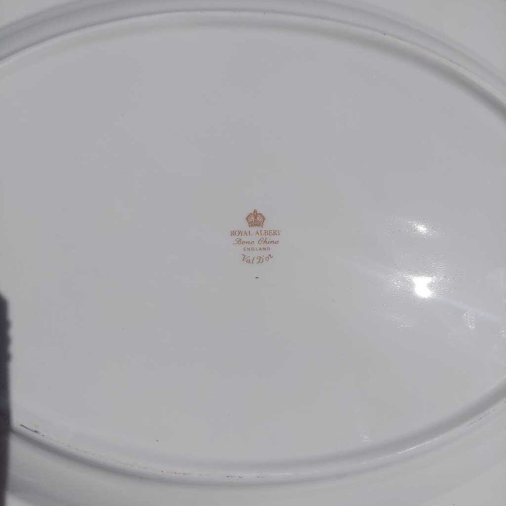 As New Royal Albert VAL D'OR 13 Inch Oval Serving Platter