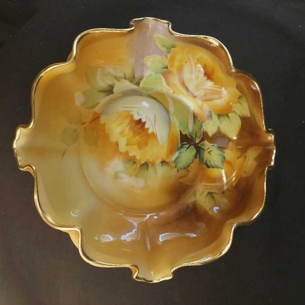 1911 Morimura NIPPON Ashtray 7 Inch (18cm) Hand Painted