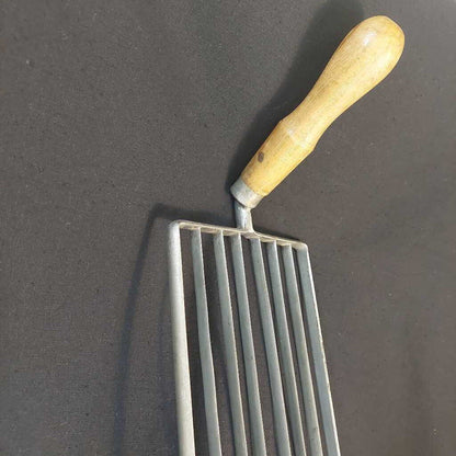 Commercial Cheese CURD HARP Cutter w. Wooden Handle