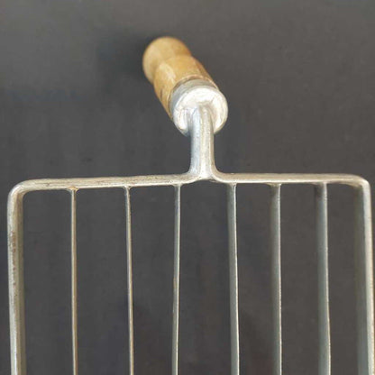 Commercial Cheese CURD HARP Cutter w. Wooden Handle