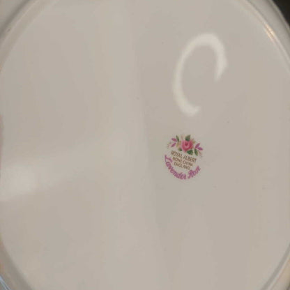 LAVENDER ROSE 9 Inch CAKE PLATE by Royal Albert