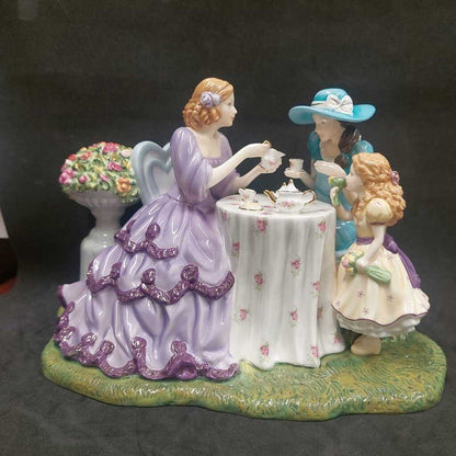 Royal Doulton 'Afternoon Tea" HN5498 Pretty Ladies Signed Ltd Ed - The URBANARY Home and Garden